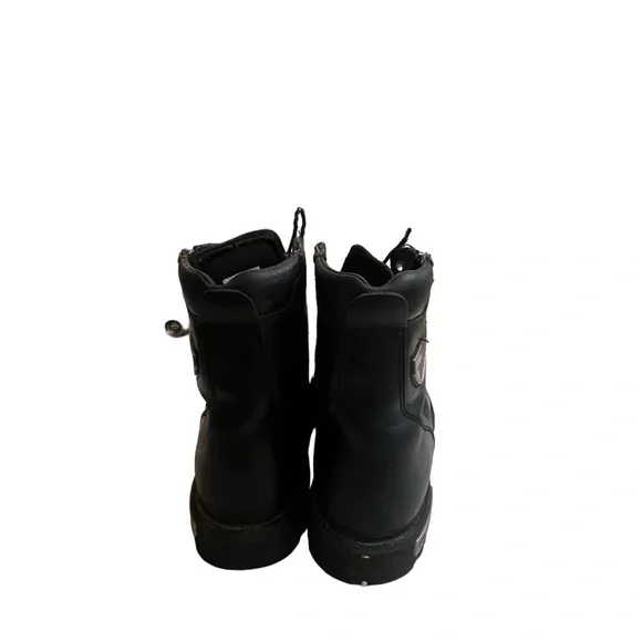 Red Wing Mens Black Leather Side Zip Moto Biker Boot Size US 8.5 - Picture 12 of 13